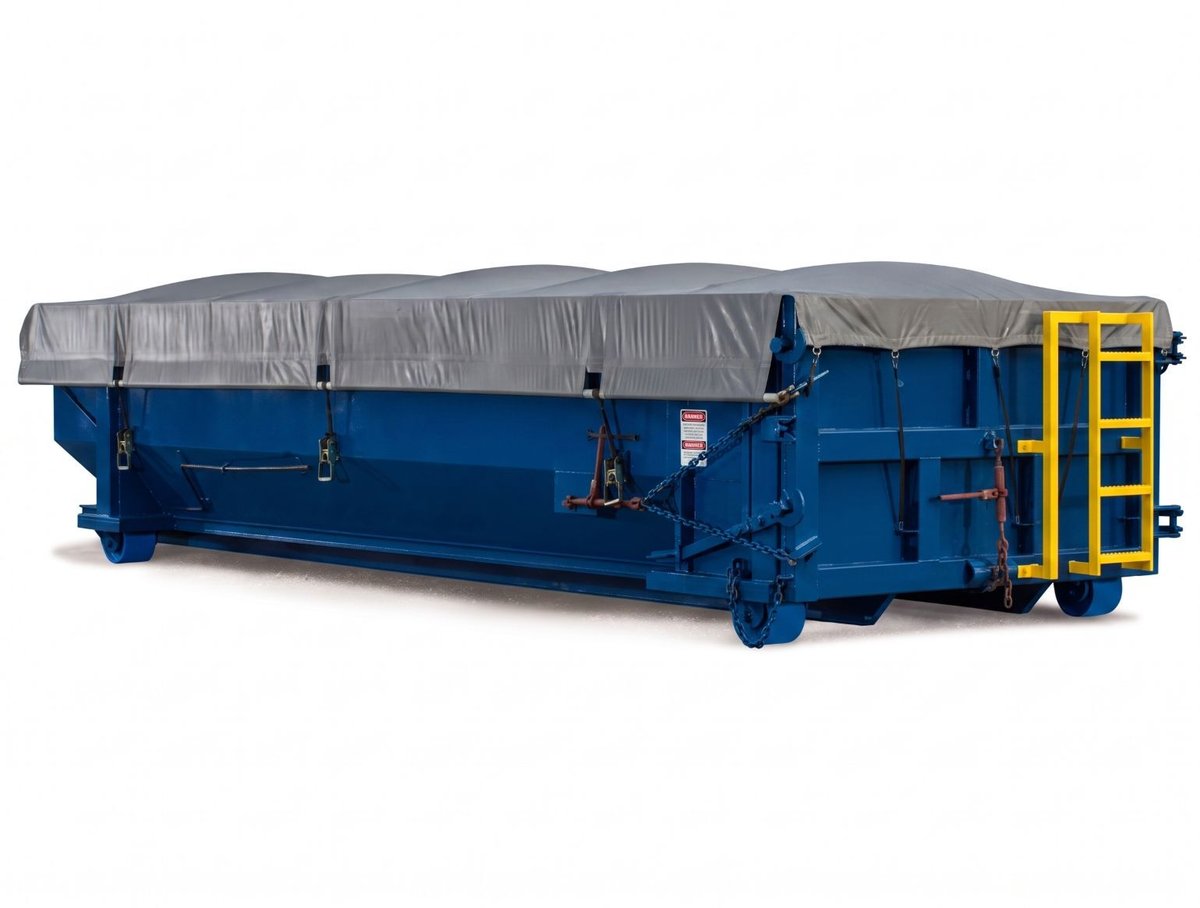 25-yard tarp-top sludge box