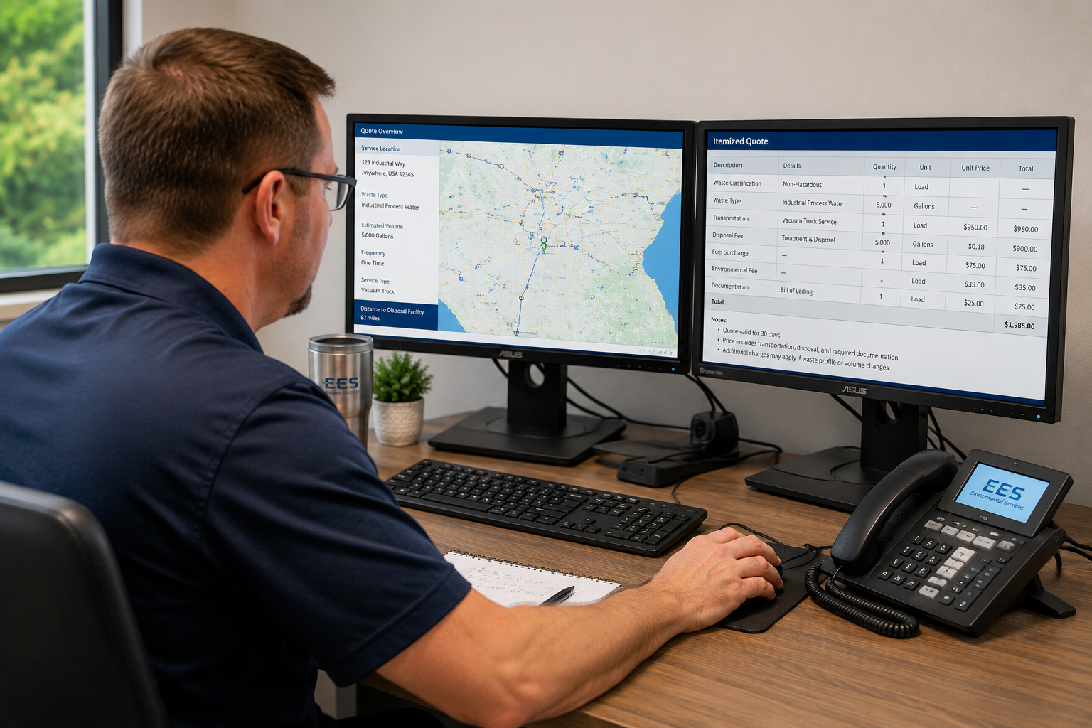 Preparing an accurate wastewater hauling quote