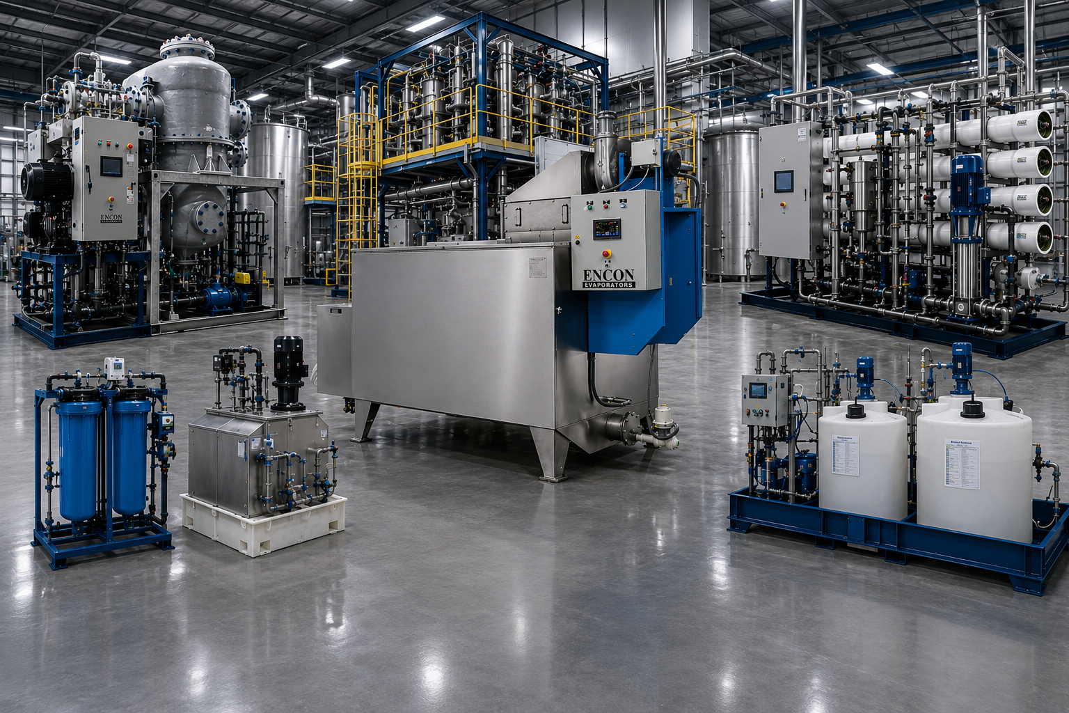 Wastewater minimization technologies