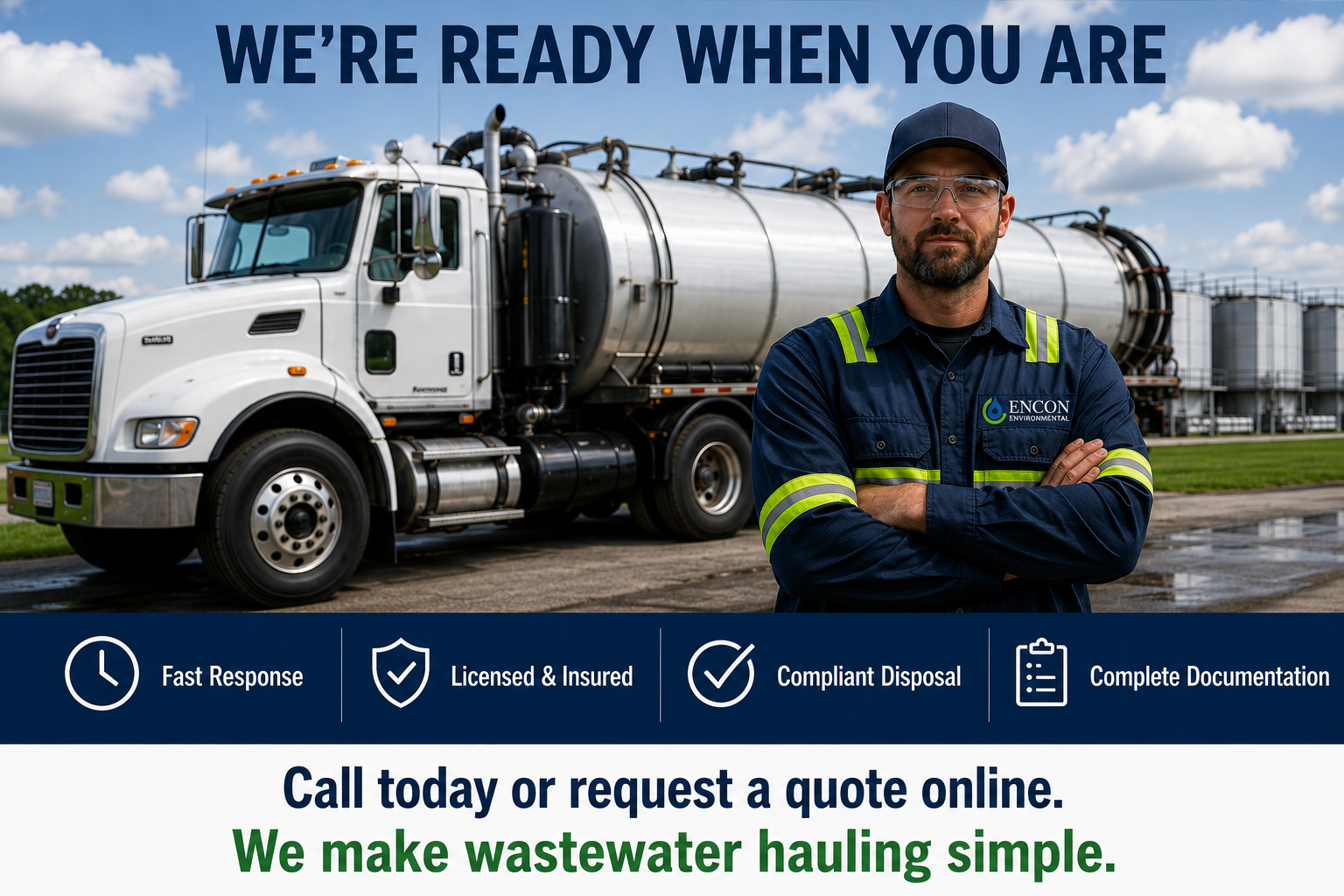 We're Ready When You Are - ENCON Environmental Services